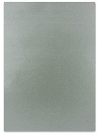 FarbenFroh by GUSTAV NEUSER 50x DIN A4 Papier beidseitig Silber glänzend, 21 x 29,7 cm, Bastelpapier, Foto Effekt-Papier mit Metallic-Effekt