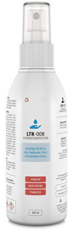 Hand Desinfektion - Desinfektionsmittel gegen Viren und Bakterien - Aus Deutschland 200 ml