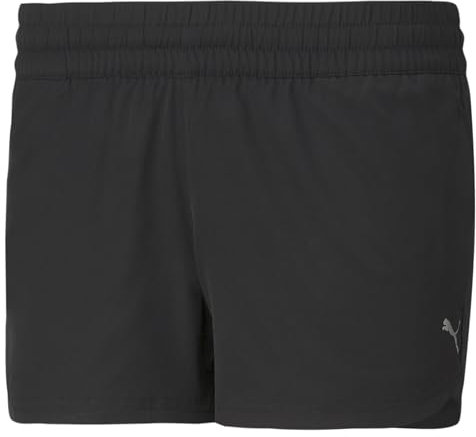 PUMA Damen Performance Woven 3` W Shorts, Puma Black, M EU