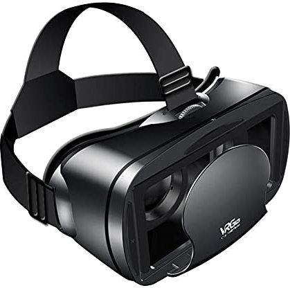 VR casque, version améliorée Réalité Virtuelle pour Casque VR 3D Films Jeux vidéo, compatibles pour Smartphone 5-7inch Films Jeux
