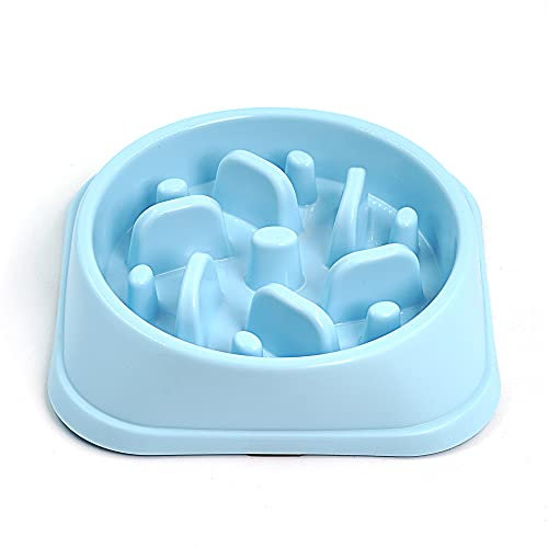Tazón de alimentación Lenta para Perros y Gatos Comedero de Perros para ralentizar la Comida 20.5 * 4.5CM Aleatorio (3095)