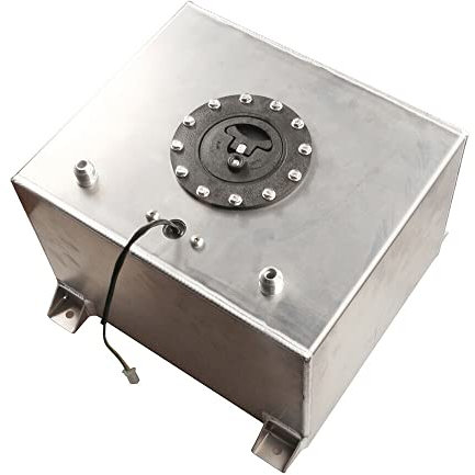 LENJKYYO Bidon d'essence en aluminium 20 l - Bidon de carburant en aluminium - Bidon de carburant en aluminium - Réservoir de carburant - Réservoir de carburant - Sport moteur