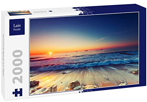 Lais Puzzle Sonnenaufgang am Meer 2000 Teile