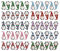 Ideen mit Herz Transparent-Sticker | 10 Bogen à 10 cm x 30 cm | Bunte Aufkleber zum Basteln & Dekorieren (Wichtel Weihnachten)