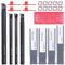 VerRich 14PCS Indexable Lathe Turning Tools Kit,4 PCS Metal Lathe Turning Tools Holder S07K,S08K,S10K,S12M-SCLCR06 with 10pcs CCMT060204 Carbide Inserts
