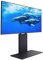 WALL V2 Low Type | Japanisch Eleganter 32-60 Zoll Universal Wand TV-Ständer mit verstellbare Halterung, kein Bohren | Satin Schwar