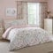 Dreams & Drapes Design – Set copripiumino reversibile Caraway – per letto matrimoniale in rosa