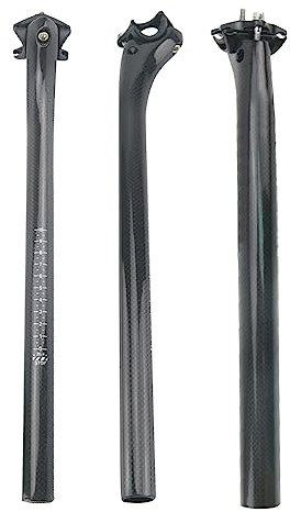 RXL SL rennrad sattelrohr Carbon Carbon seatpost MTB Sattelstütze Carbon Mountainbike sattelstütze rennrad 31,6 Carbon 3K glänzend 350 31.6 350mm Carbon Sattelstütze MTB Offset 25mm