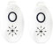 2pcs Mini Ultrasonic Mosquito Repellent, Portable Mosquito Repellent Pendant, Frequency Conversion, USB charging Ultrasonic Pest Repeller For Indoor Outdoor Travel Hiking