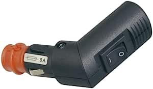 Winkelbarer Sicherheits-Universalstecker mit Schalter