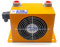 Toplionace AH0607T-CA Radiatore Dell'aria Idraulico, Radiatore Dell'olio Raffreddato ad Aria Ventola del Radiatore Dell'olio Idraulico in Alluminio con Alette a Piastra Serie AH 40L/min G3/4 (DC 12V)