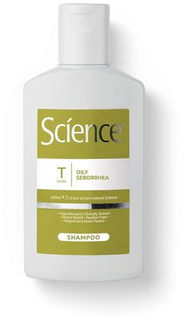 Science Hair Care Shampoo Seborrea Oleosa 200ml - Geeignet für schweres und fettiges Haar - Natürliche Inhaltsstoffe, Pack 100% recyclebar - Made in Italy