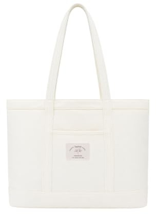 TeeYee Damen Handtasche Damen Shopper Nylon Satchel Tote Bag | Schultertasche,Shopper mit vordertasche und Reißverschluss,Einkaufstasche für Arbeit,Büro,Reisen,Schule,Alltag