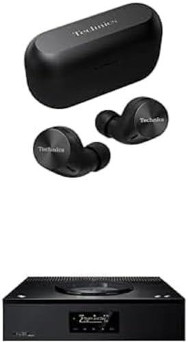 Technics EAH-AZ60M2EK kabellose Ohrhörer mit Noise Cancelling Premium CD-Netzwerk-Receiver