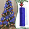 Guirnalda del árbol de Navidad de la decoración del árbol de Navidad de la Cinta del Hilado del Brillo 26x1000cm Guirnalda de la decoración del árbol de Navidad (Azul)