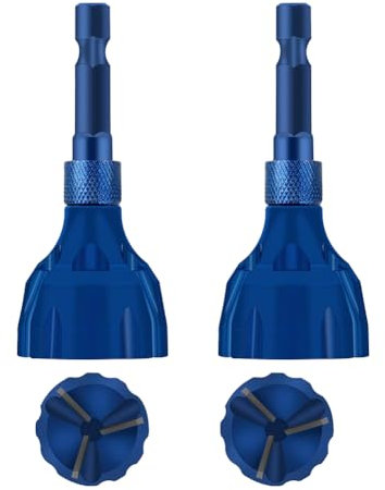 Entgrater Metall, Rohrentgrater, Handentgrater, 3-20 mm, Sechskantschaft Bohrer, für Reparatur von Stahl Kupfer Bolzen Schrauben Rohren