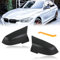 DREAMIZER Auto Spiegelkappen, 1 Paar Auto Spiegelabdeckungen Abdeckungen Seitenspiegel Kompatibel mit 220i 328i 420i F20 F21 F22 F23 F30 F31 F32 F33 420i F34 F36 F87 X1 E84 1er 2er 3er 4er (Schwarz)