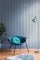 A.S. Création Vliestapete mit Wandpaneelmotiv mit Metallic-Effekt 0,53 x 10,05 m – Schwarz Grau-Blau Metallic – Tapete in Holzoptik Made in Germany – 786273