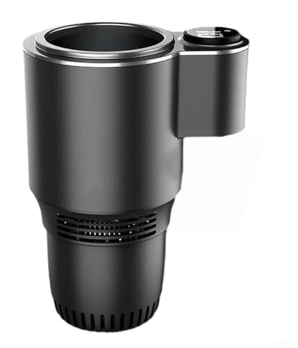 Mini tasse chauffante portable 2 en 1 12 V pour voiture - Porte-gobelet portable pour eau froide de voiture
