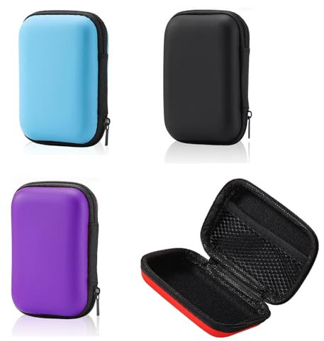 Yuannee Spielkarten Box,4 PCS Spielkarten Etui Kartenspiel Hülle Karten Aufbewahrungsbox Langlebig Spielkartenbox Spielkartens Tasche Kartenbox für Jungen Oder Mädchen