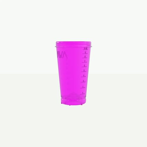 AVA Premium Foam Cannon Replacement Beaker, 1L Capacity, Pressure Washer Soap Container (Magenta)