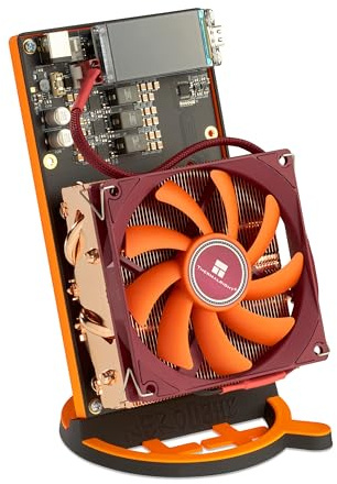 NerdQaxe++ | Fabricado en Alemania | 5 TH/s | Bitcoin Miner – Premium Plug and Play Home Miner | Incluye fuente de alimentación y soporte