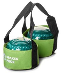 Drakes Pride 2 BOWL CARRIER FOR FLAT GREEN OR CROWN GREEN BOWLS** (LIME)