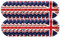 Robelli 24 x Union Jack King's Coronation Disposable Paper/Card Bowls