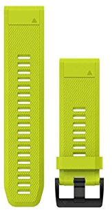 Garmin 010-12517-01 QuickFit Bracelet de rechange en silicone Jaune Taille unique