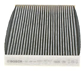 Bosch Genuine Car Cabin Filter 1987435591 | Against Unpleasant Smells, Pollen and Dust for Cleaner Air Inside the Vehicle