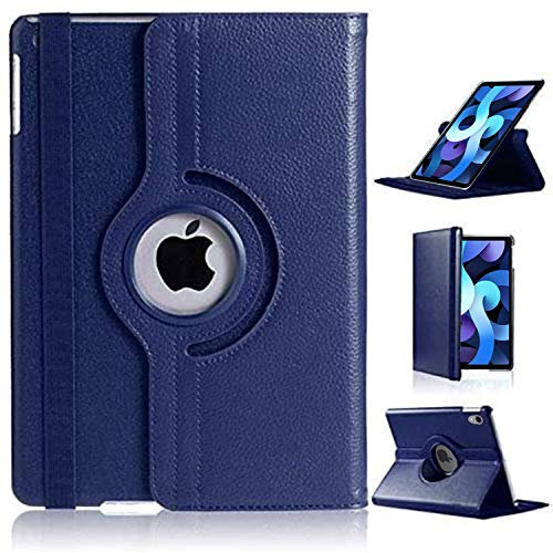 Étui pour iPad Air 11 (M3 2025 / M2 2024) 11 (5e génération 2022 / 4ème génération 2020) rotatif à 360° pour Apple iPad Air 11 / 11 (bleu)