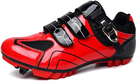 Prodkfe Moutntain Fahrradschuhe Herren Damen MTB Schuhe SPD Mountainbike Schuhe mit Schnalle
