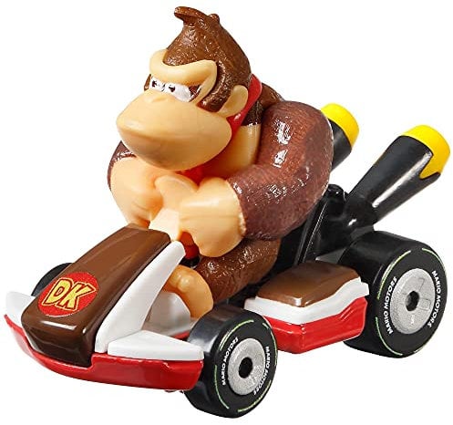 DieCast – GRN24 – Modell KART 5 cm Donkey Kong Standard Kart von Super Mario Kart – mehrfarbig – 1/64 6 cm