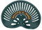 AB Tools Walter A Wood Chaise de tracteur en fonte