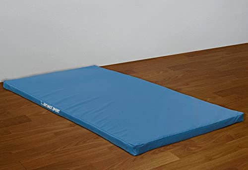 ARTIMEX weiche Turnmatte für Gymnastik und Fitness - wird in Heimen, Sporthallen oder Fitnesscentern verwendet - 200 x 100 x 5 cm, Artikelnr. 237