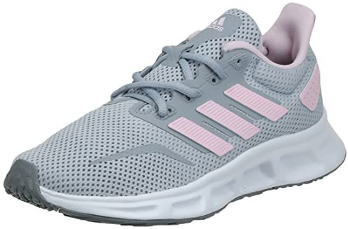 adidas Unisex Showtheway 2.0 Running Shoe, Halo Silver Clear Pink FTWR White, 43 1/3 EU