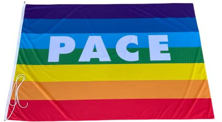 Bandiera della Pace in Tessuto Nautico 130gr m², cm 100x150 | NS Bandiere