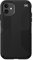 Speck Products Presidio2 Grip Case, Compatible with iPhone 11 & XR, Black/Black/Black/White