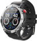 Militär Smartwatch Herren Fitnessuhr Outdoor Sportuhr Tactical Watch mit Blutdruckmessung Telefonfunktion Uhr 20 Sportmodi Gesundheitsuhr Pulsuhr Wasserdicht Armbanduhr Fitness Tracker für IOS Android