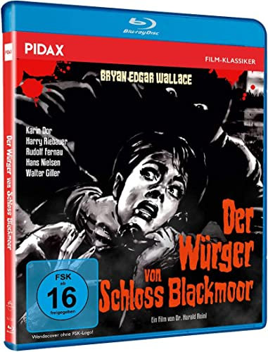 Bryan Edgar Wallace: Der Würger vom Schloss Blackmoor - Spannender Gruselkrimi mit Starbesetzung - Krimi, Thriller und Horror (Pidax Film-Klassiker) [Blu-ray]