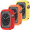 LEIXIUER 3 Piezas Funda Compatibles con Apple Watch Case Series 9 8 7 45mm 41mm/Series 6 5 4 SE 44mm 40mm,Slim Flexible TPU a Prueba de Golpes Bumper Protective Case Set