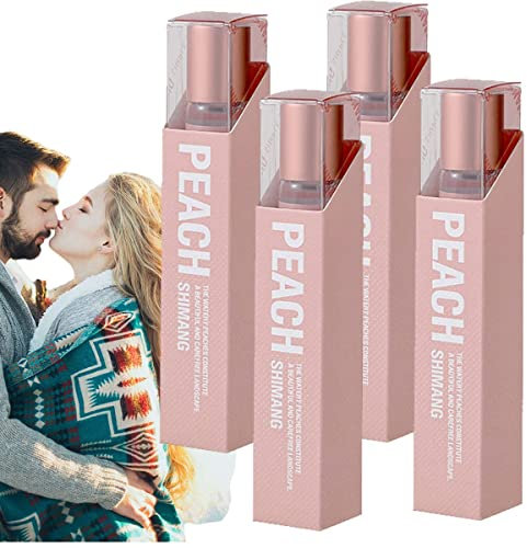 Peach Eau de Toilette Roll-On Bright Peach Eau de Toilette Damenduft lockt Männer an, langanhaltend, 0,3 oz