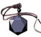 KETLIXS Colgante de orgonita, Amuleto de obsidiana Negra, hexagrama de Estrella de David, Collar con Colgante de Cristal for Hombres y Mujeres (Cadena Ajustable)