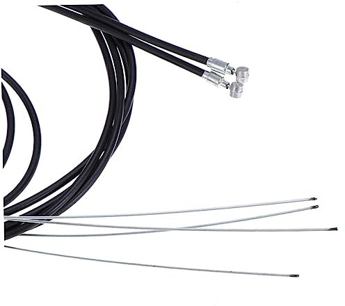 BESPORTBLE 4pcs Bike Brake Cable Housing Rear Derailleur Aluminum Alloy Bike Brake Cable Kit Water Resistant