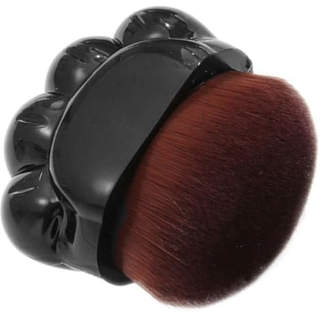 Didiseaon Pinceau À Blush Mignon Pinceau De Maquillage Pour Fond De Teint Liquide Puff Application De Précision Manche Court