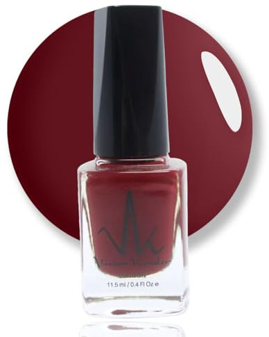 Red Black Classic Nail Polish Quick Drying Nail Varnish Long lasting No UV Need Vegan Nail Polish