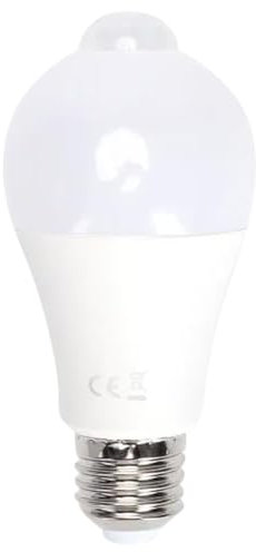 LED A60 E27 6W con sensor infrarrojo: ilumina tus espacios de forma inteligente. Detecta movimiento, ahorra energía y mejora la seguridad en tu hogar. ¡Perfecto para cualquier ambiente!