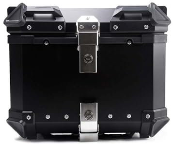 OPBVXQ Motorrad Topcase für BMW R1250GS R1250 GS R 1250GS ADV, Motorradkoffer Wasserdicht Motorrad Top Box Topcase für Roller wasserdichte Motorrad Heckbox Tragbares,36L-Black