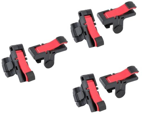 jojofuny 3St Hähnchen fressendes Artefakt auslösen Spiel Zieltaste Handy-Gaming Tasten spielekonsole gaming controller Hühnerfressendes Artefakt für das Telefon Gamecontroller-Hilfstool rot
