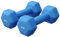 GORILLA SPORTS® Hanteln Set - Neopren, 2 x 2 kg, Gusseisen, Blau - Hexagon Kurzhanteln, Hantelset, Hantel Gewichte, Kurzhantelset für Pilates, Frauen, Männer, Fitness, Aerobic, Gymnastik